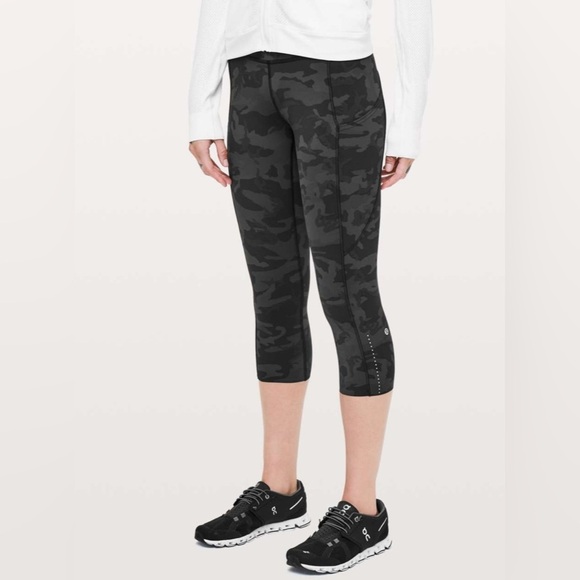 lululemon athletica Pants - Lululemon- Fast & Free Croo II* Nulux 19”- Size 4